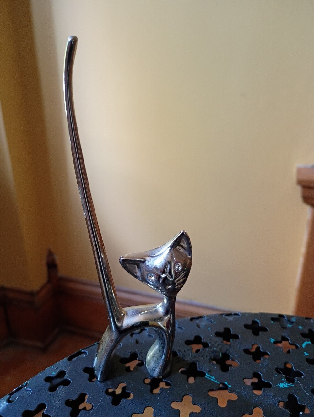 VINTAGE CAT RING HOLDER - Picture 4 of 5